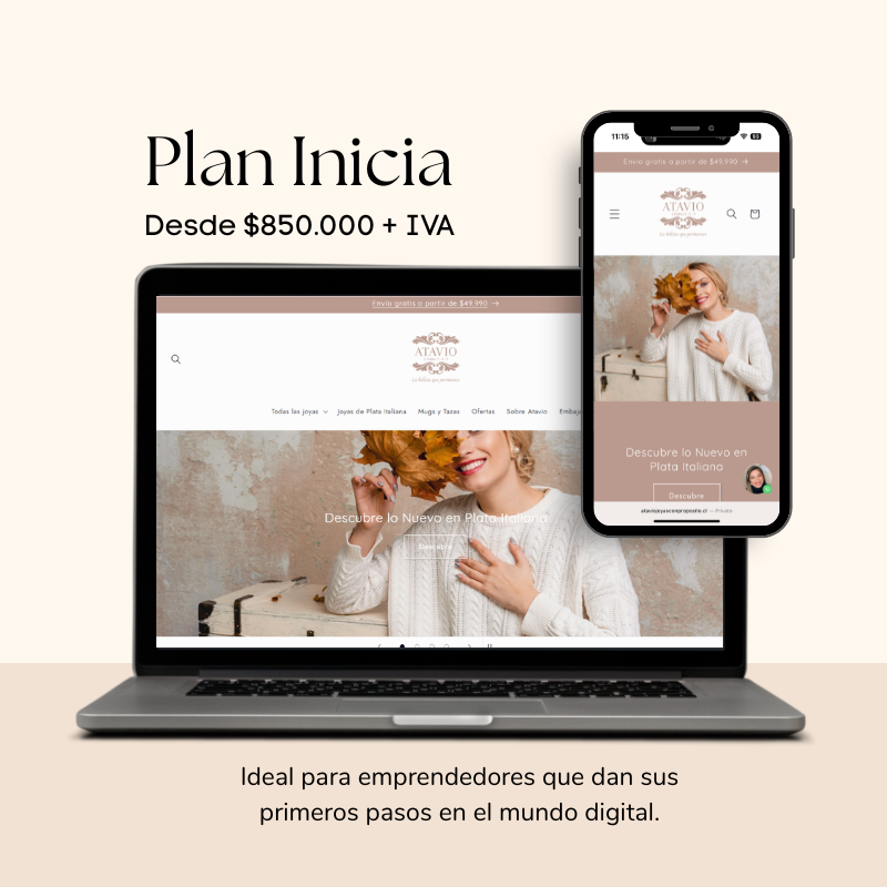 Desarrollo E-commerce: Plan Inicia