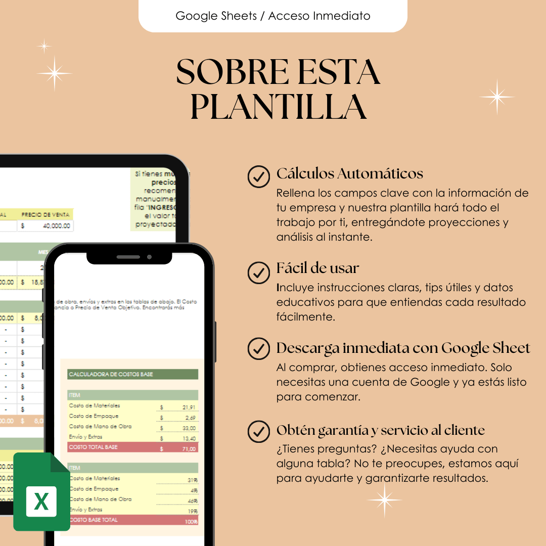 Plantilla Calculadora de Precios