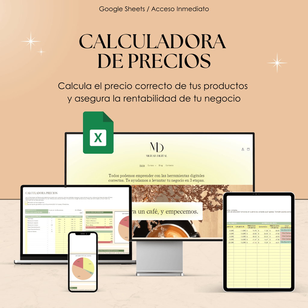 Plantilla Calculadora de Precios