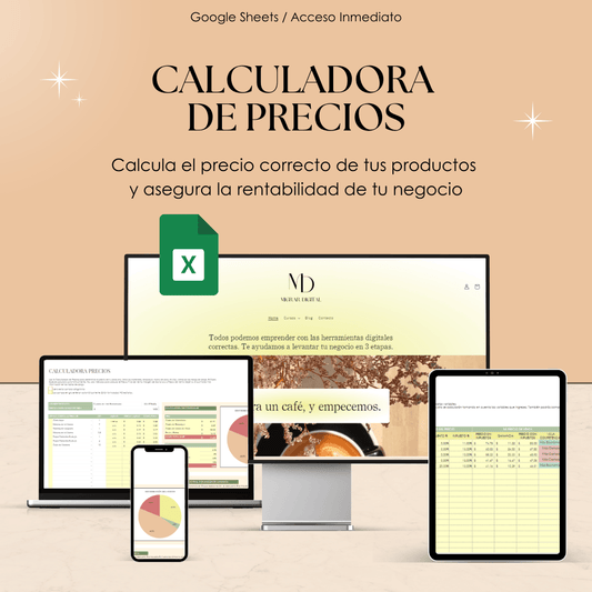 Plantilla Calculadora de Precios