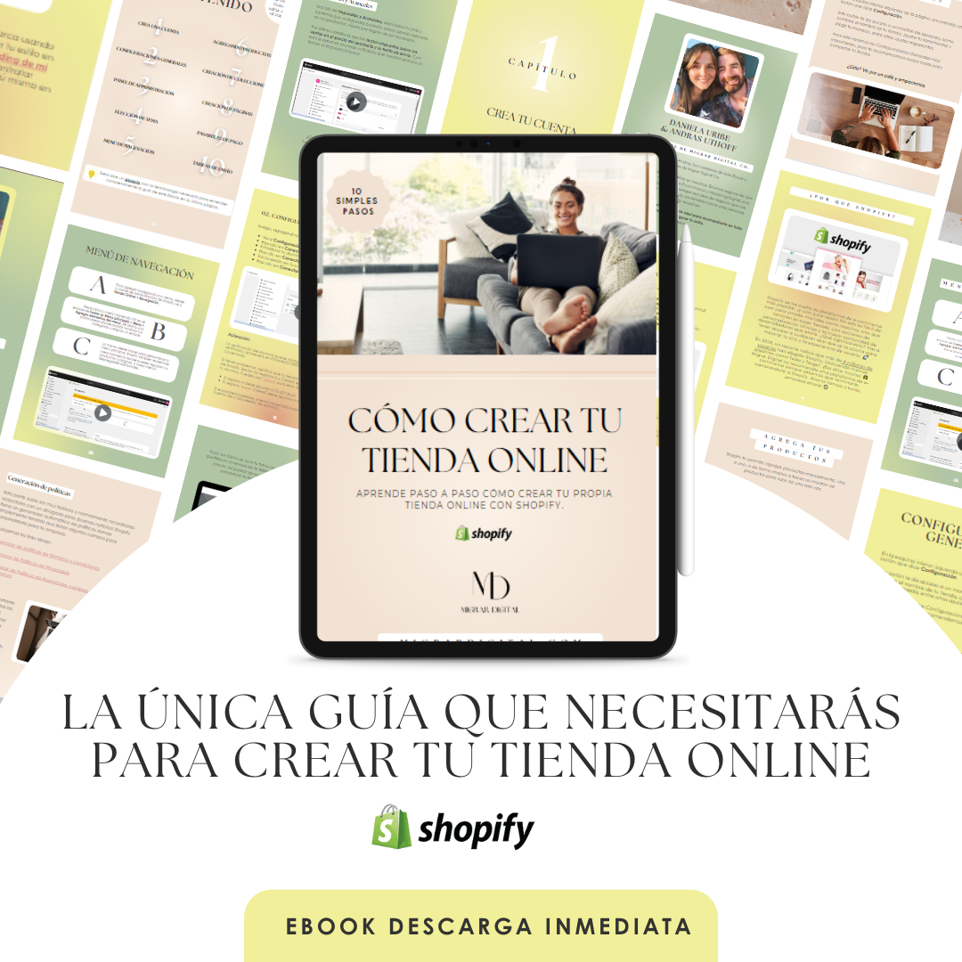 Ebook: Cómo crear tu tienda online con Shopify