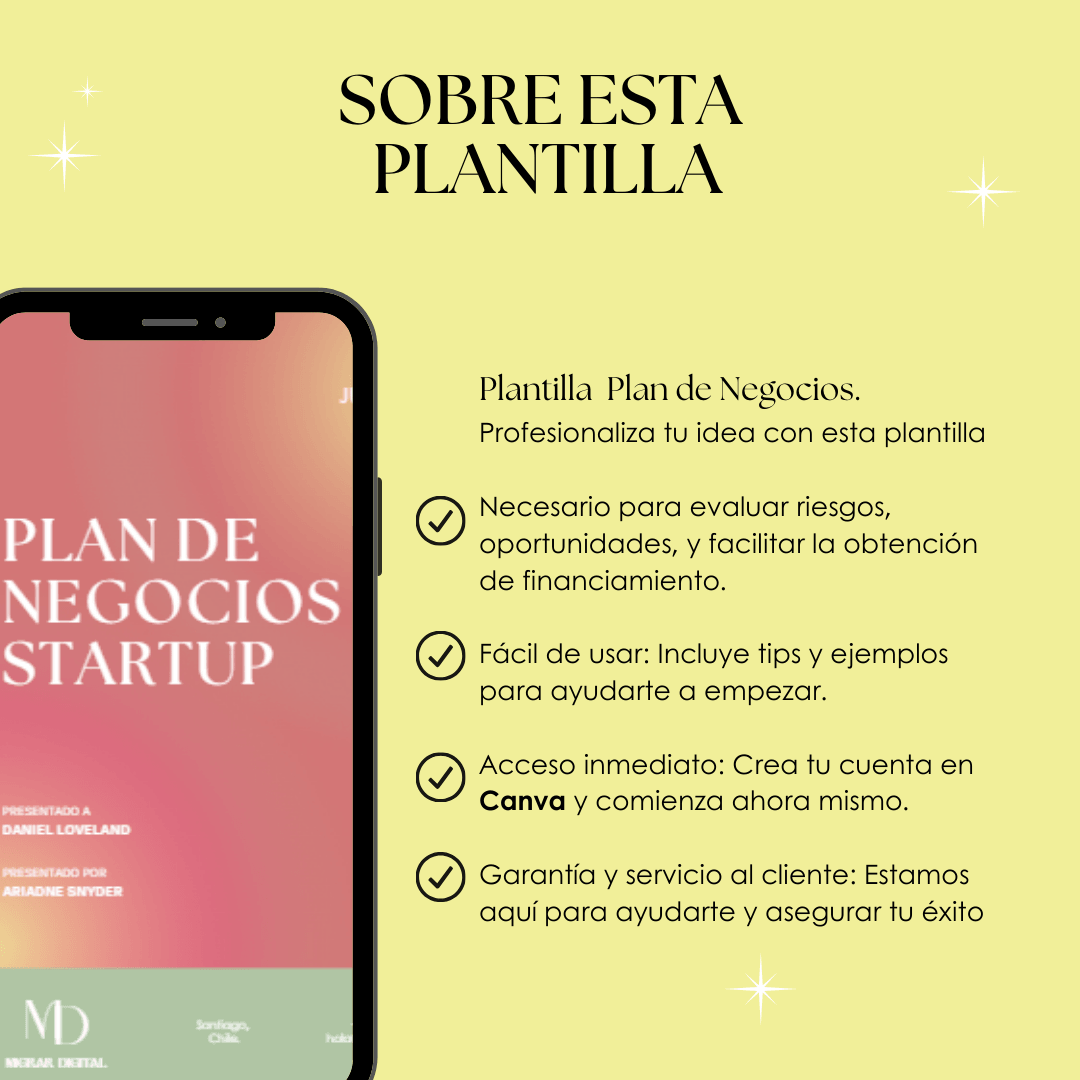 Plantilla Plan de Negocios