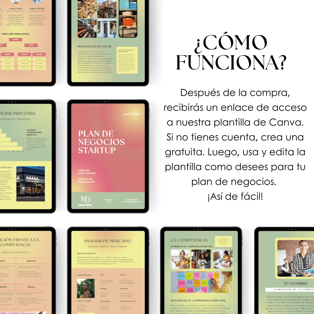 Plantilla Plan de Negocios